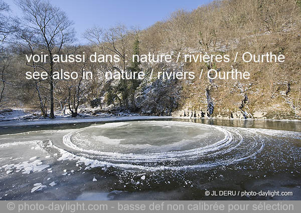 Ourthe en hiver